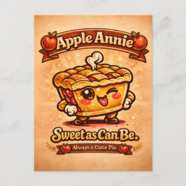 Sweet As Can Be - Apple Annie - Foodie Fiends ポストカード