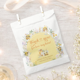 Sweet as can Beeのまわりに赤ちゃんシャワーありがとう フェイバーバッグ