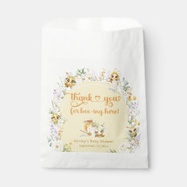 Sweet as can Beeのまわりに赤ちゃんシャワーありがとう フェイバーバッグ