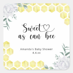 Sweet as can Bee - スクエアシール