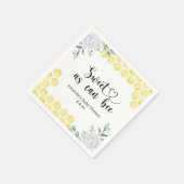 Sweet as can Bee - スタンダードカクテルナプキン (角)