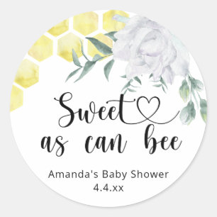 Sweet as can Bee - ラウンドシール