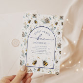 Sweet as Can Bee 1st Birthday 招待状
