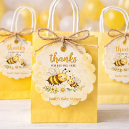 Sweet as can Bee Baby Shower フェイバータグ