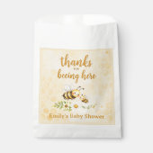 Sweet as can Bee Baby Shower フェイバーバッグ (正面)