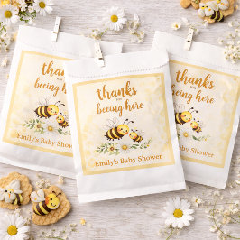 Sweet as can Bee Baby Shower フェイバーバッグ