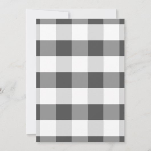 Sweet as can Bee Baby Shower 招待状 (裏面)