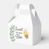 Sweet as Can Bee Baby Shower Favor Box フェイバーボックス (裏面サイド)
