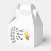 Sweet as Can Bee Baby Shower Favor Box フェイバーボックス (正面サイド)