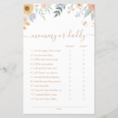 Sweet as Can Bee MommyまたはDaddy Baby Shower Game (正面)