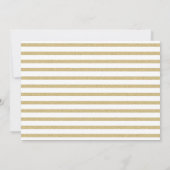 Sweet as can Bee Third Birthday Party Photo 招待状 (裏面)