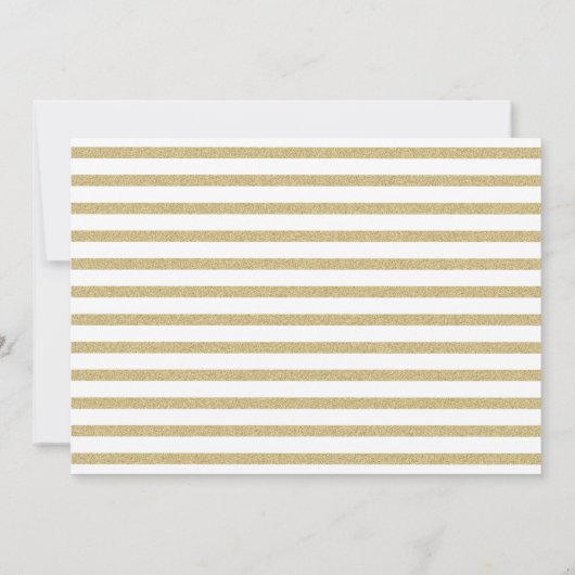 Sweet as can Bee Third Birthday Party Photo 招待状 (裏面)