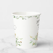 Sweet as can Bee Waterカラーフローラ 紙コップ (左)