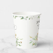 Sweet as can Bee Waterカラーフローラ 紙コップ (右)