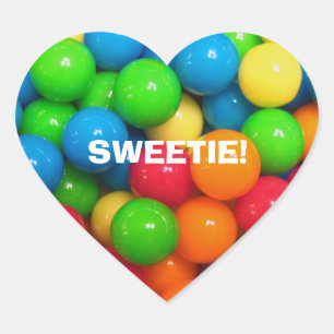 Sweet as Candy Valentine Dayスタンプ ハートシール