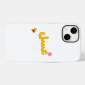 Sweet as Honey ~ かわいい蜂と花のスマホケース Case-Mate iPhoneケース (裏面 (横))