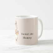 Sweet as Honey Squirrel Bee コーヒーマグカップ (正面右)