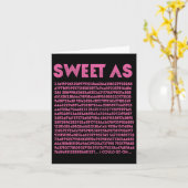 Sweet As Pi 3.14数学ギーク先生3.14パイ日 カード (黄色い花)