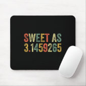 Sweet As Pi Day おもしろい 3.14 Number Lover Mathおもしろい マウスパッド (マウス)