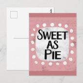 Sweet As Pieポストカード ポストカード (正面/裏面)