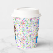 Sweet Baby Bear Cupcake Confetti Birthday 紙コップ (左)