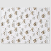 Sweet baby bears fast asleep on fluffy clouds 薄葉紙 (正面)