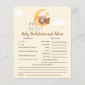 Sweet Baby Boy Teddy Bear Baby shower boy (正面)