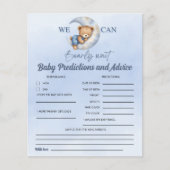 Sweet Baby Boy Teddy Bear Baby shower boy (正面)