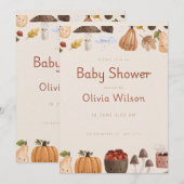 Sweet Baby Celebration 招待状 (正面/裏面)