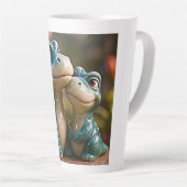 Sweet Baby Dino Snuggles カフェラテマグ (右アングル)