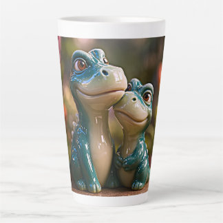 Sweet Baby Dino Snuggles カフェラテマグ