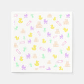 Sweet Baby Girl スタンダードカクテルナプキン (正面)