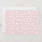 Sweet Baby Girl Photo Birth Announcements (裏面)