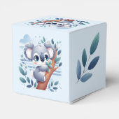 Sweet Baby Koala - Favor Boxes フェイバーボックス (裏面サイド)