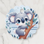 Sweet Baby Koala - Favor Tag フェイバータグ (正面)