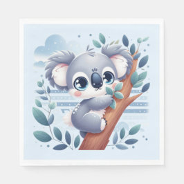 Sweet Baby Koala - Luncheon Napkin スタンダードランチョンナプキン