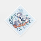 Sweet Baby Koala - Luncheon Napkin スタンダードランチョンナプキン (角)