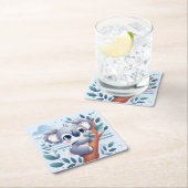 Sweet Baby Koala - Paper Coaster スクエアペーパーコースター (インサイチュ)