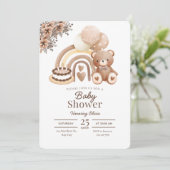 Sweet Baby Moments Shower Invitation 招待状 (スタンド正面)