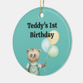 sweet baby teddy bear セラミックオーナメント (左)