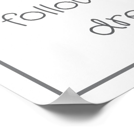 Sweet Bedtime Words wall art ポスター (角)