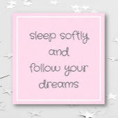 Sweet Bedtime Words wall art ポスター