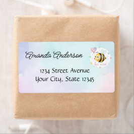Sweet Bee 1歳の誕生日 カスタマイズデザイン ラベル
