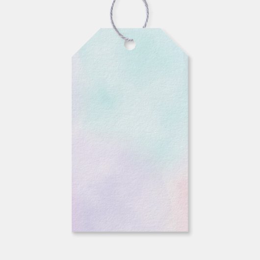 Sweet Bee First Birthday Personalized  ギフトタグ (裏面)