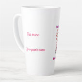 Sweet BEE mine-BEE lieve me i love you カフェラテマグ (左アングル)