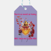 Sweet BEE mine-BEE lieve me i love you ギフトタグ (正面)