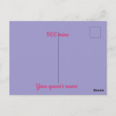 Sweet BEE mine-BEE lieve me i love you ポストカード (裏面)