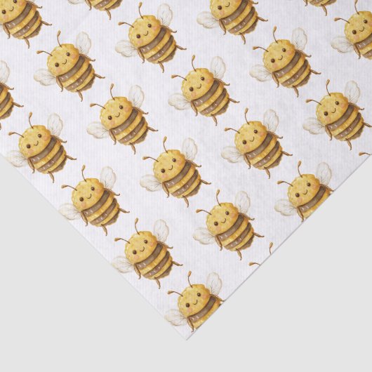 Sweet Bees Baby Shower 薄葉紙 (詳細)