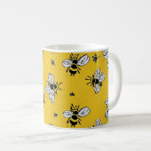 Sweet Bees Mug コーヒーマグカップ (正面右)