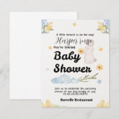 Sweet Beginnings Baby Shower Collection ノートカード (正面/裏面)